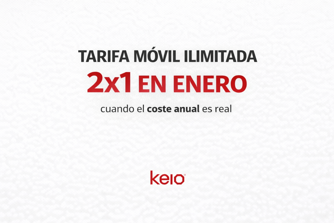 Por qué una tarifa móvil ilimitada 2x1 en enero tiene sentido (y no es una locura)