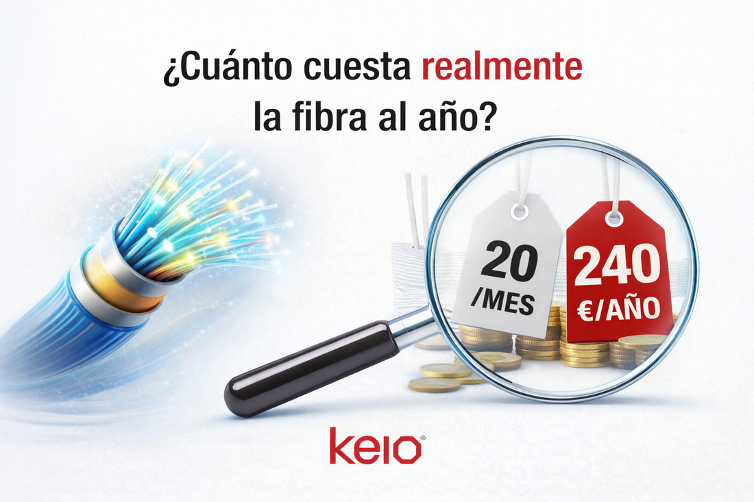Cuánto cuesta realmente la fibra al año en España