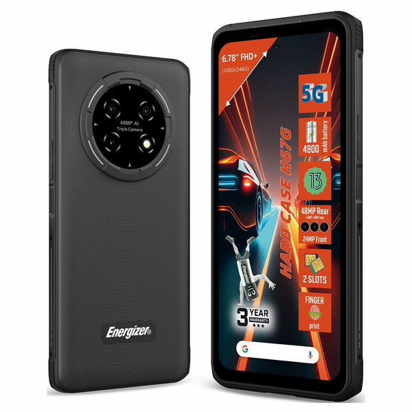 Teléfono Móvil para Mayores Energizer H67GEU Octa Core 4 GB RAM 128 GB Negro 6,78