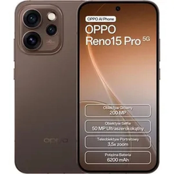 Smartphone Oppo RENO 15 PRO Octa Core Mediatek Dimensity 8450 12 GB RAM 512 GB Negro 6,3