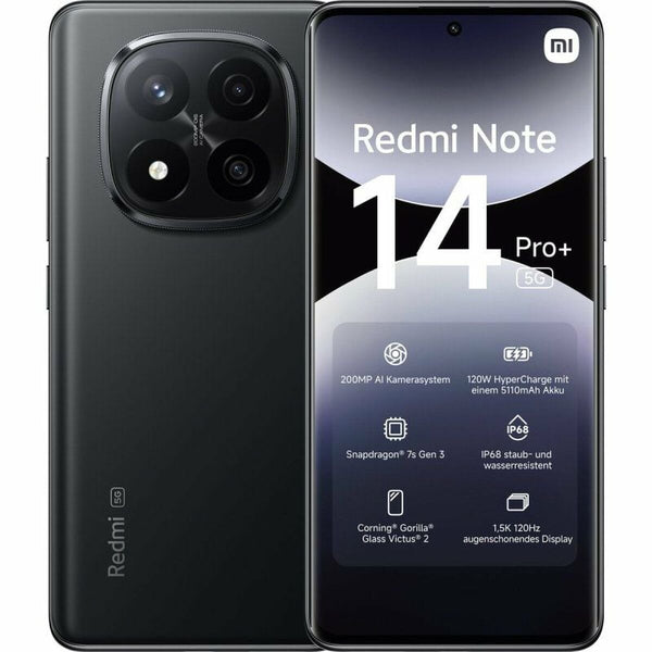 Smartphone Xiaomi Redmi Note 14 Pro+ Octa Core 12 GB RAM 512 GB Negro 6,67
